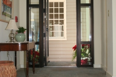 from foyer looking out