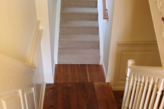 from wooden stairs to sisal